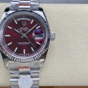Rolex Day-Date 36 mm, Automático, Vidro de marés Réplica Relógio
