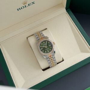 Rolex Datejust 31 mm Mostrador tricolor Réplica Relógio