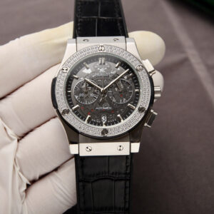 Hublot Classic Fusion 42 mm, VK-Quartzo Réplica Relógio